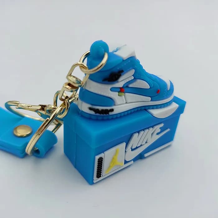 سرکلیدی سیلیکونی بزرگ کفش نایک Nike آبی 39060 — تصویر ۳
