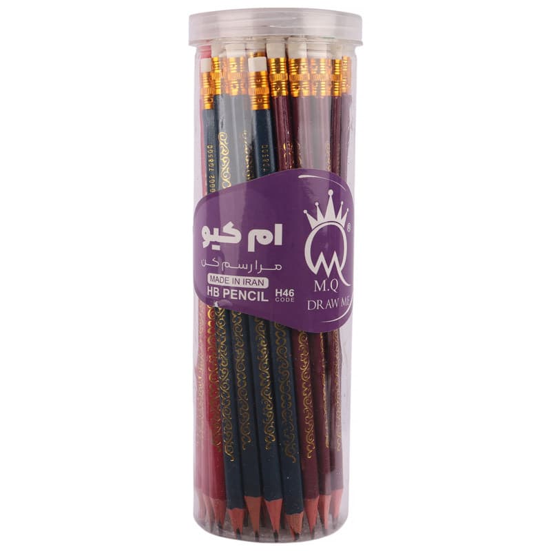 مداد مشکی ام کیو M.Q H46 بسته 48 عددی — تصویر ۸