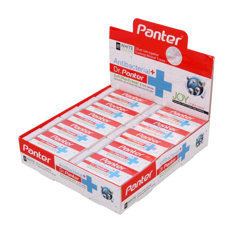 پاک کن پنتر Soft Plus E135 بسته 20 عددی — تصویر ۲