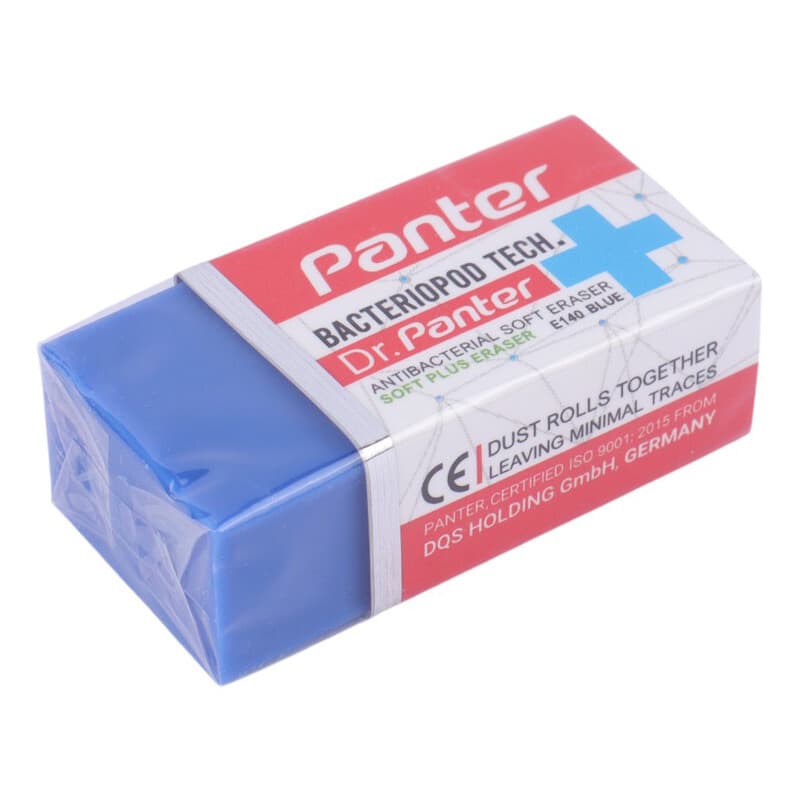 پاک کن پنتر Anti-Bacterial Soft Plus E140 بسته 30 عددی — تصویر ۳