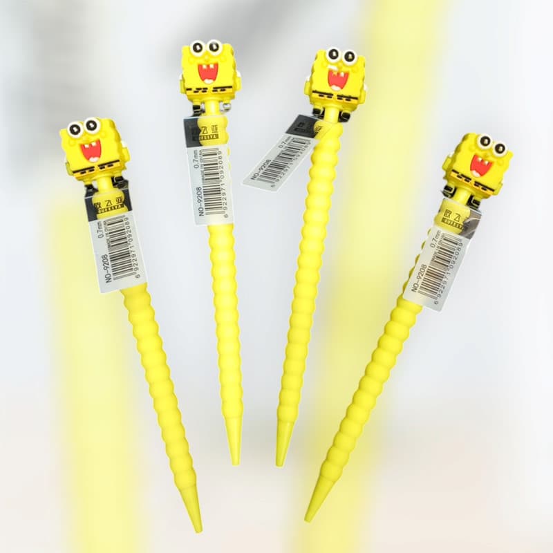 مداد نوکی طرح باب اسفنجی بسته 4 عددی 0.5mm — تصویر ۲