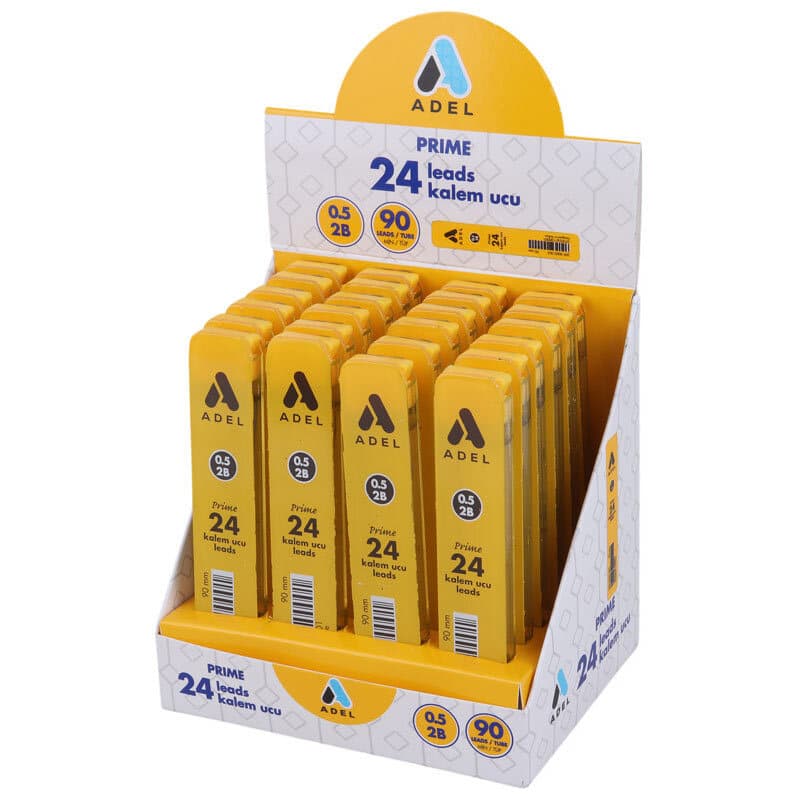 نوک مداد نوکی ادل 0.5 میلی متر Prime بسته 24 عددی — تصویر ۲