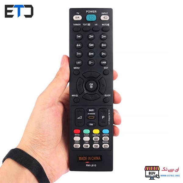 کنترل تلویزیون ال جی LG RM-L810 — تصویر ۱۰