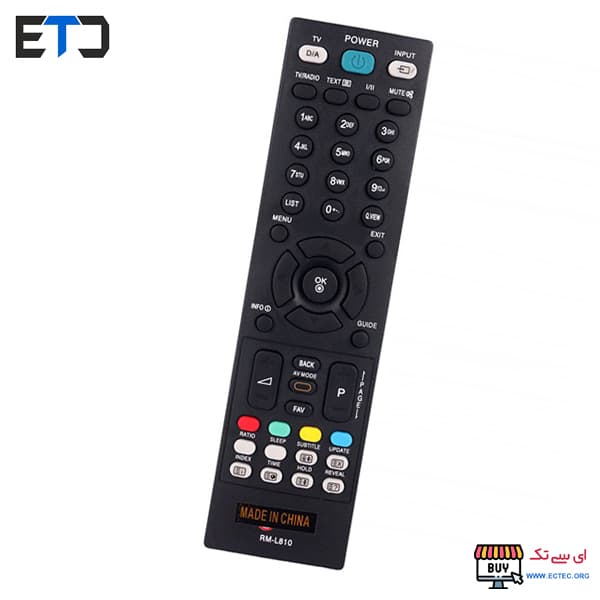 کنترل تلویزیون ال جی LG RM-L810 — تصویر ۶