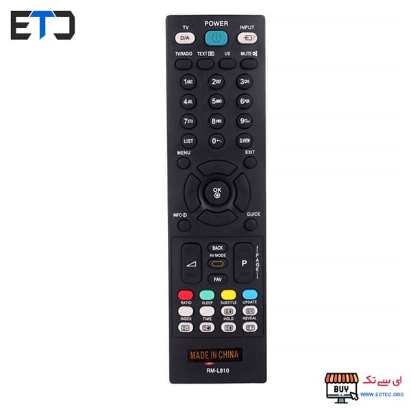 کنترل تلویزیون ال جی LG RM-L810 — تصویر ۵