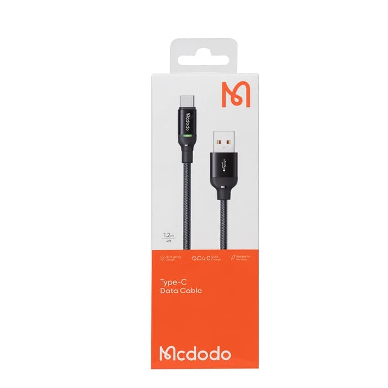 کابل USB به USB-C مک دودو مدل CA-2710 طول 1.2 مترکدm16422 — تصویر ۲
