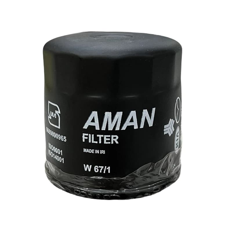 فیلتر روغن خودرو امان مدل AFL 0101 مناسب برای پراید کدm16321