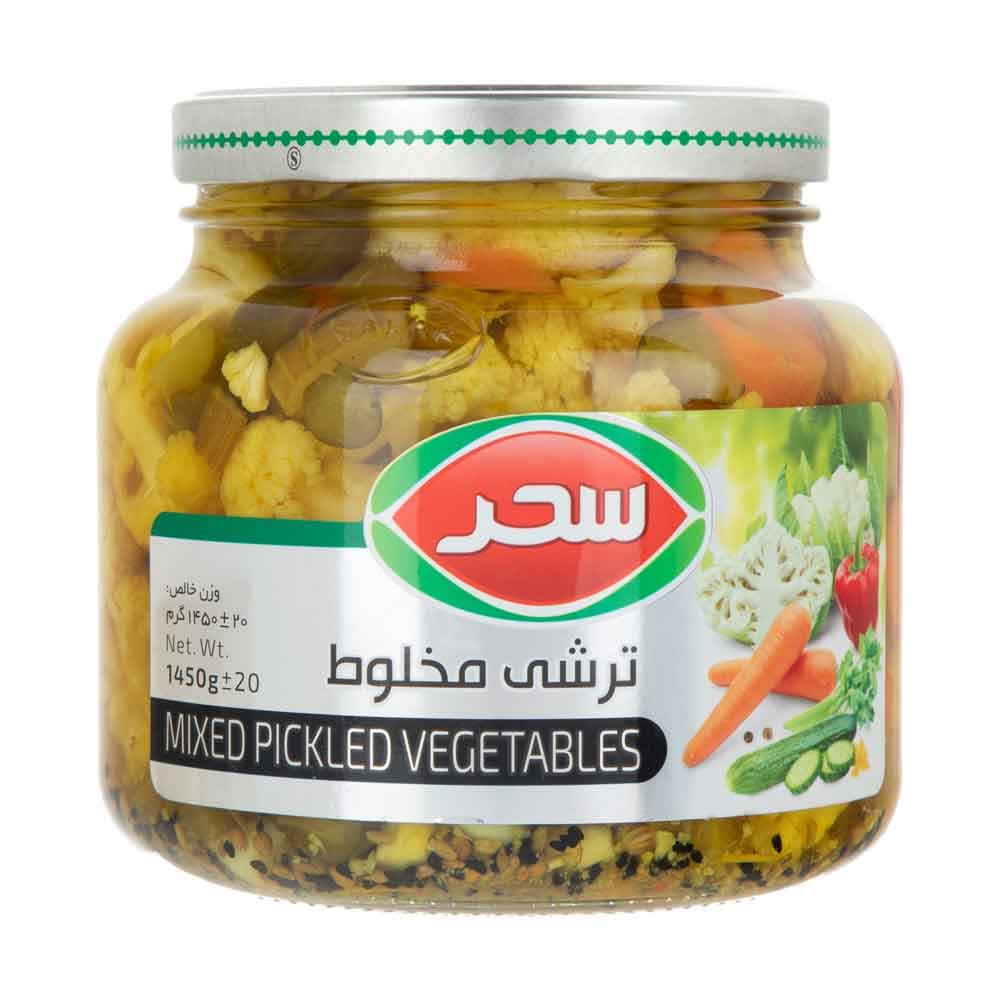 ترشی مخلوط سحر 1450 گرم
