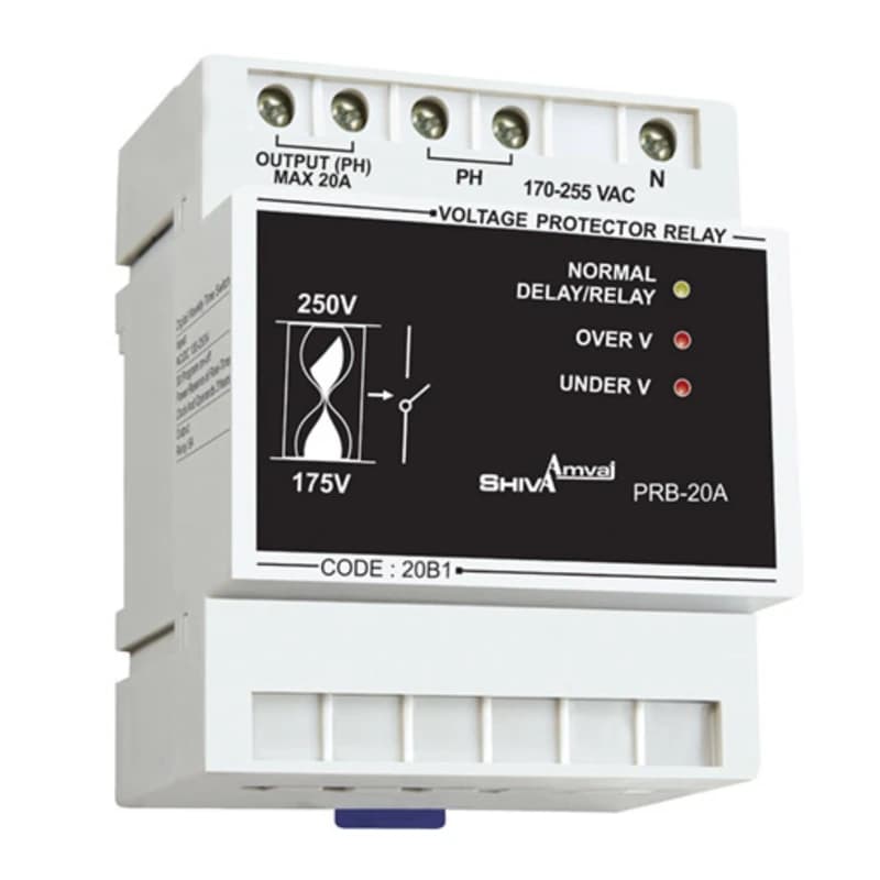 محافظ ولتاژ 20 آمپر شیوا امواج مدل PRB-20A کدm15660
