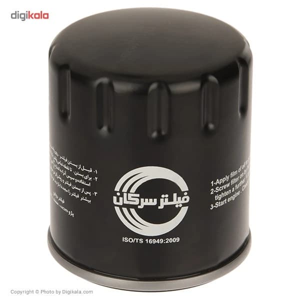 فیلتر روغن خودروی سرکان مدل SF 7730 کدm15481 — تصویر ۲