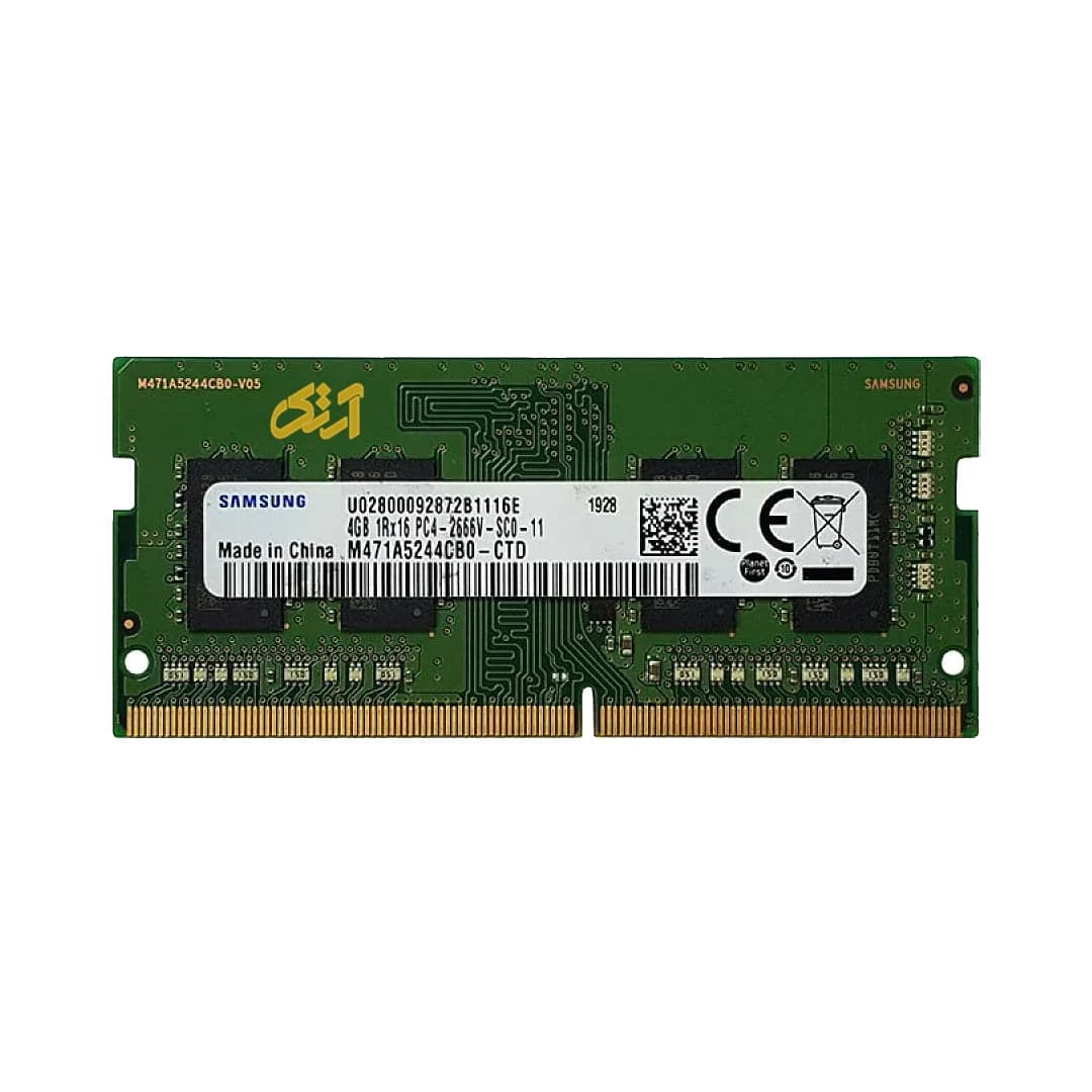 رم لپ تاپ Samsung 4GB PC4-2666 DDR4