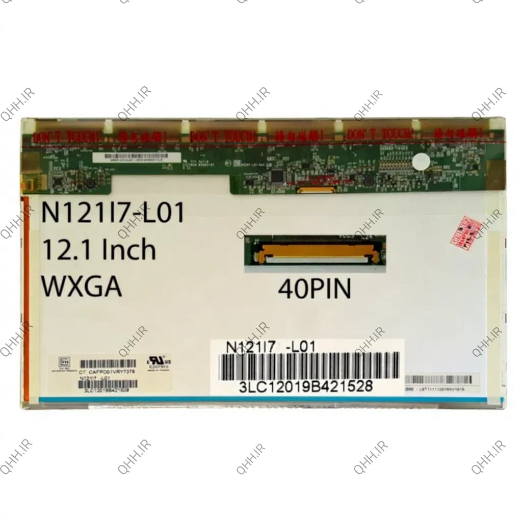 ال‌ سی‌ دی صفحه نمایش لپ‌ تاپ 12.1 N121I7-L01 ضخیم 40 پین خاص — تصویر ۲