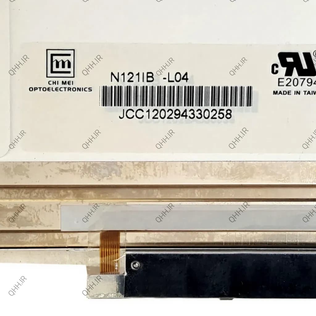 ال‌ سی‌ دی صفحه نمایش لپ‌ تاپ 12.1 N121IB-L04 ضخیم 20 پین فلت دار — تصویر ۶