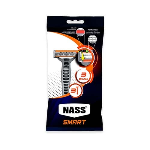 تيغ 3لبه زنانه استارک با کارتريج آمريکايي 3ع NASS