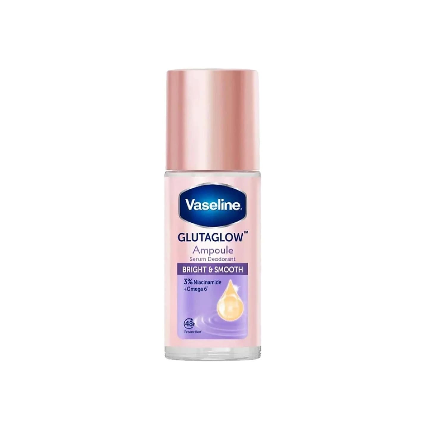 مام رول وازلین GlutaGlow Bright & Smooth حجم ۴۵ میلی‌لیتر