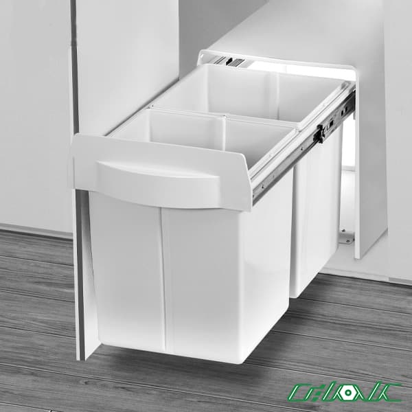 سطل زباله ملونی مدل 9128