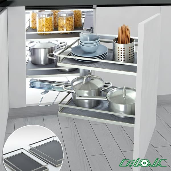مجیک کرنر کابینت زمینی ملونی مدل 2106 — تصویر ۲