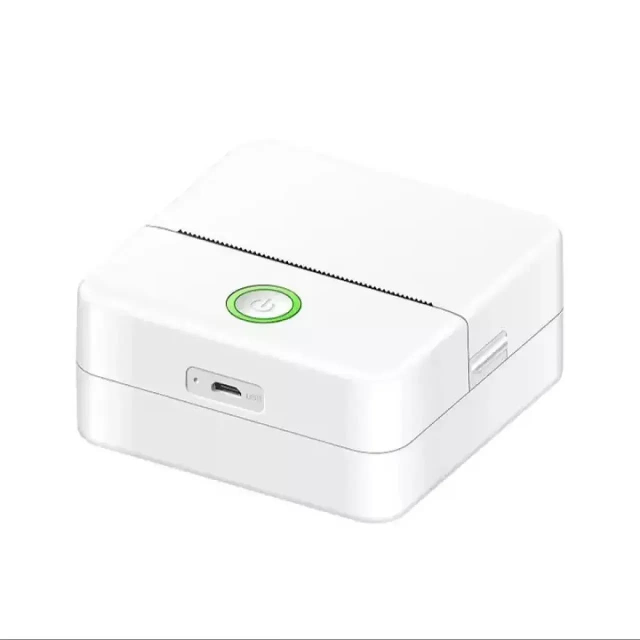 مینی پرینتر حرارتی قابل حمل مدل Tiny X6 به همراه شارژر و 20 عدد رول