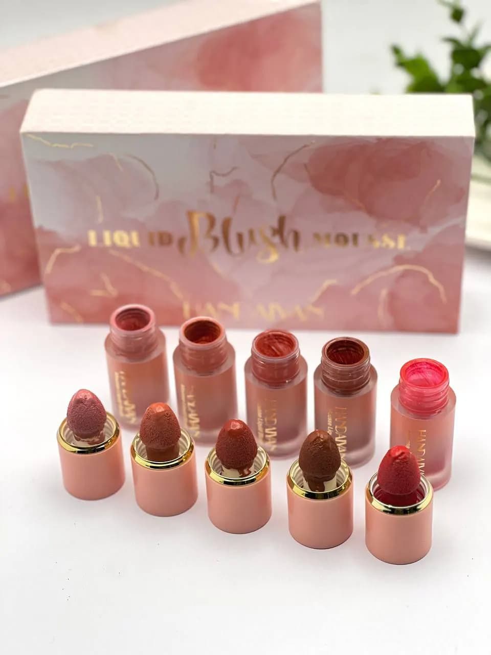 رژگونه مایع هندیان پک 5 عددی کادویی — تصویر ۳