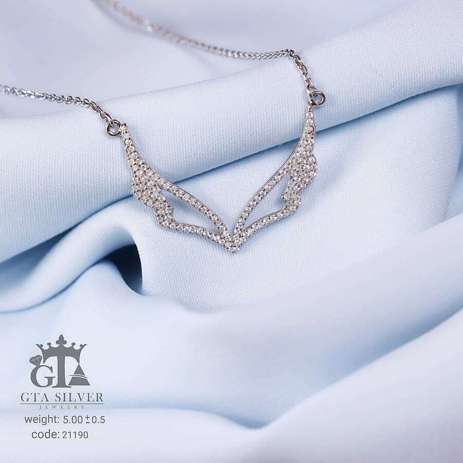 مدال نقره میکرو طرح بال کد 21190 — تصویر ۳