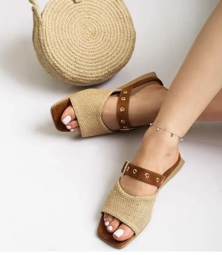 صندل chloe (قهوه ای) کد 4376