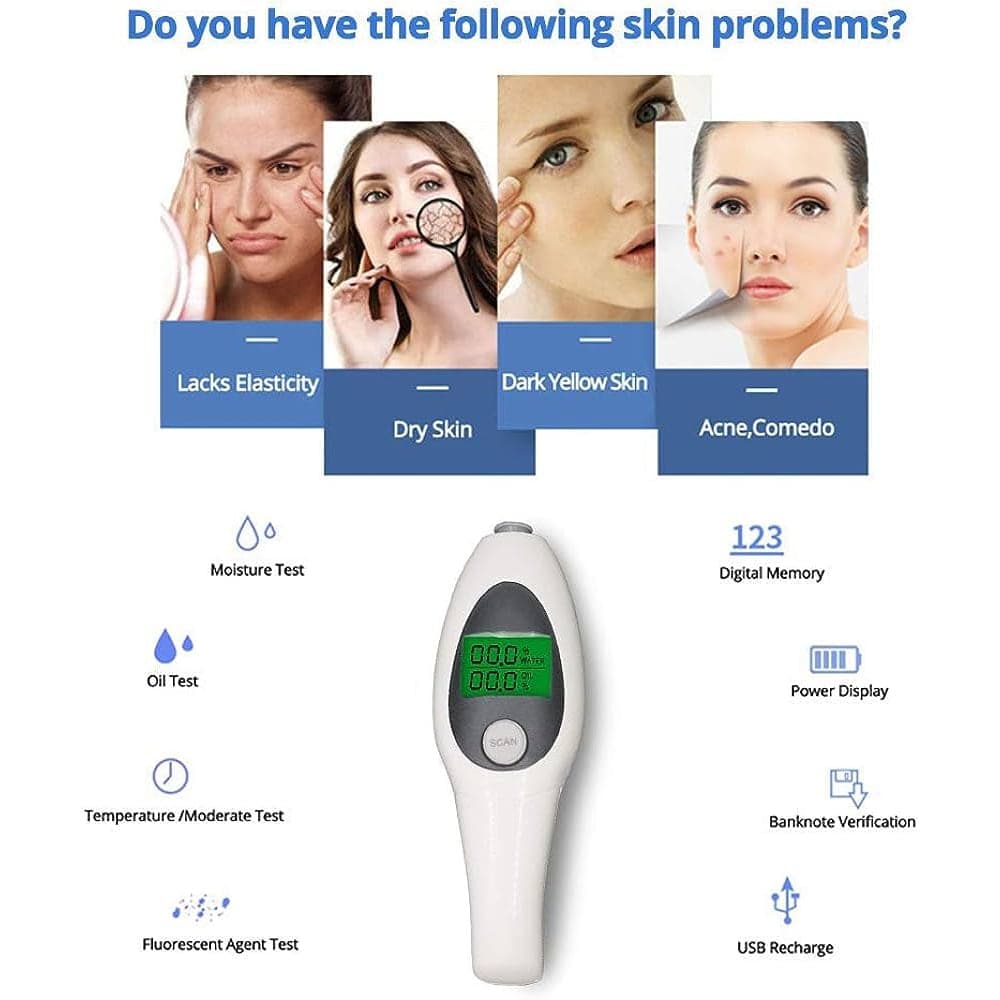 آنالیزور پوست VCare مدل SK-8 — تصویر ۵