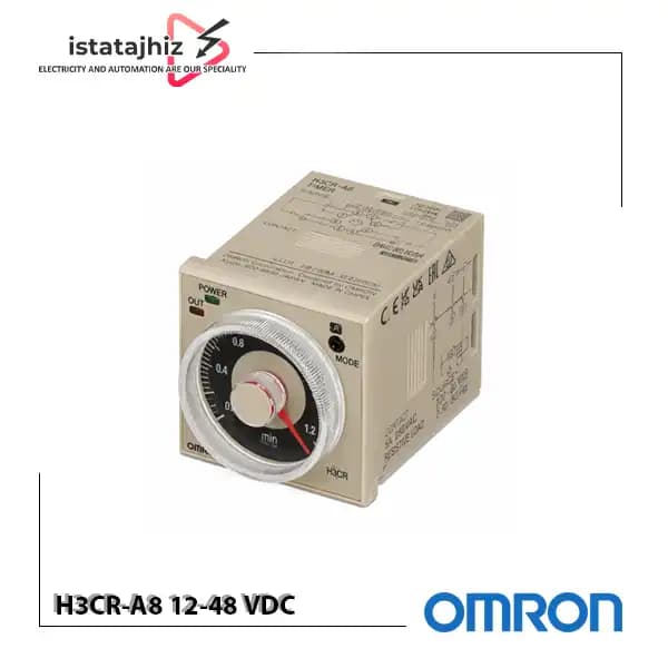 تایمر چندکاره Omron H3CR-A8 12-48 VDC