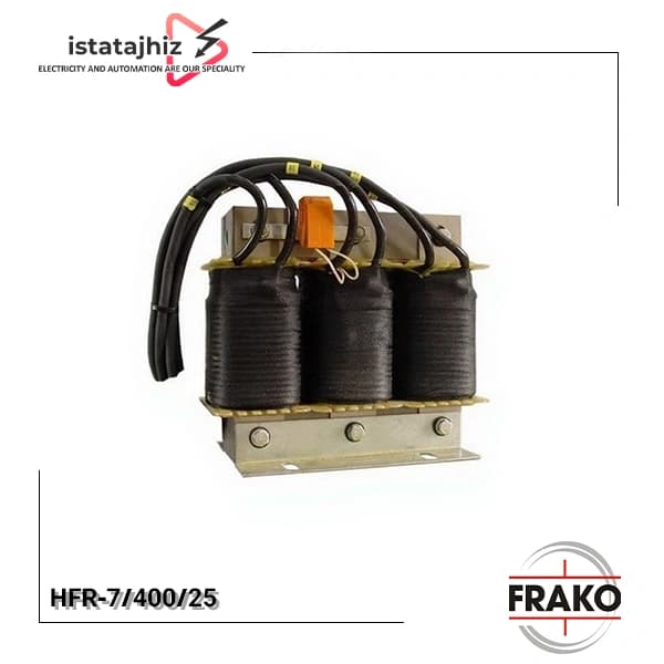 فیلتر هارمونیک خازنی فراكو 25 کیلووار مدل HFR-7/400/25
