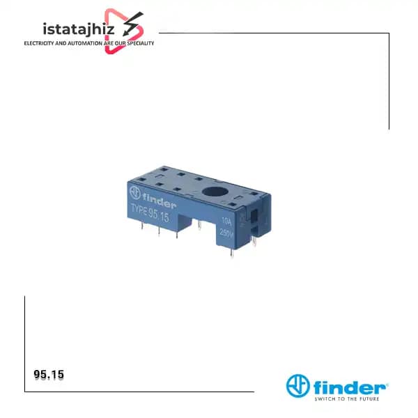 سوکت رله Finder مدل 95.15