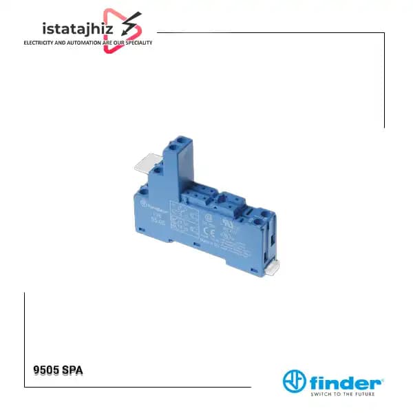 سوکت رله Finder مدل 95.05 SPA