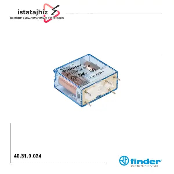 رله تک کنتاکت 10 آمپر فیندر 40.31.9.0240 — تصویر ۲