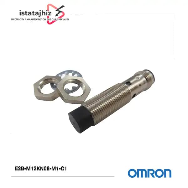 سنسور القایی امرن مدل E2B-M12KN08-M1-C1 قطر 12 سوکتی NPN
