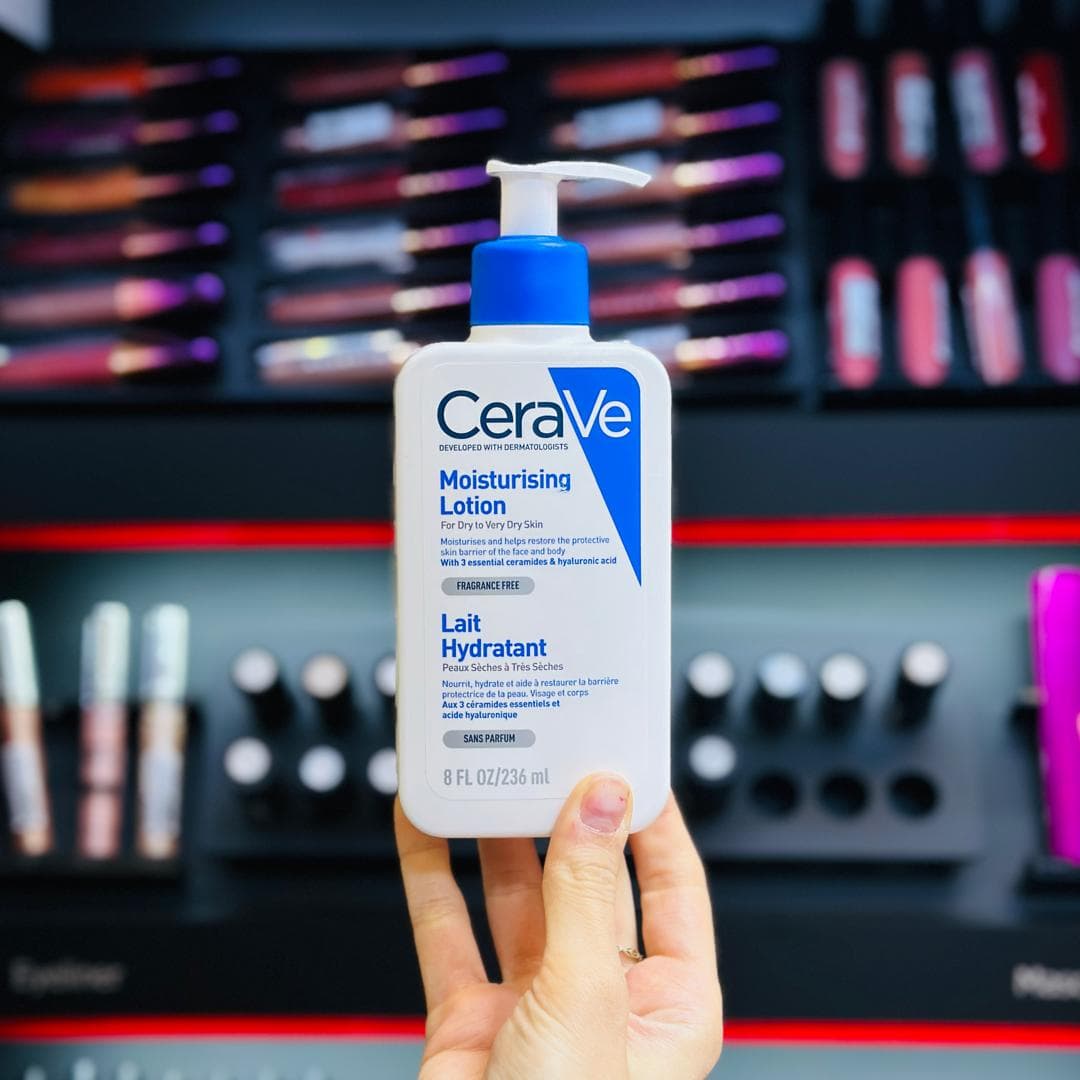 لوسیون مرطوب‌کننده و آبرسان قوی صورت و بدن سراوی CeraVe اصل
