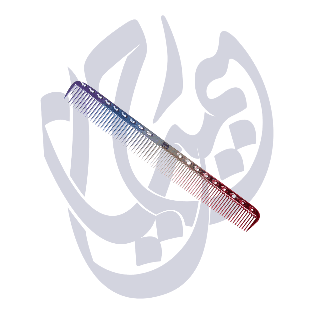 شانه کار فلزی هفت رنگ فینی