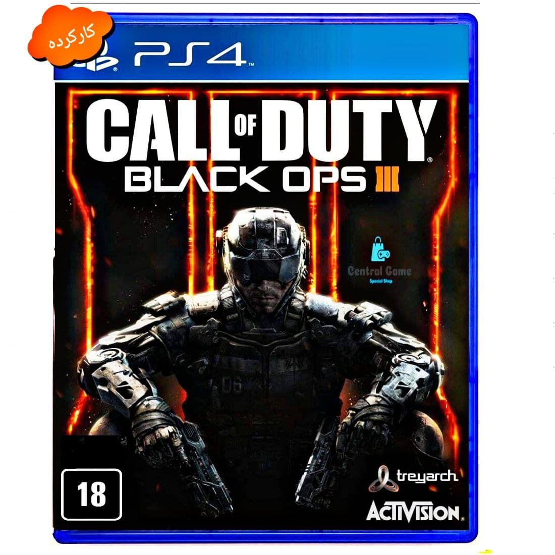 دیسک بازی Call Of Duty Black Ops 3 Ps4 کارکرده