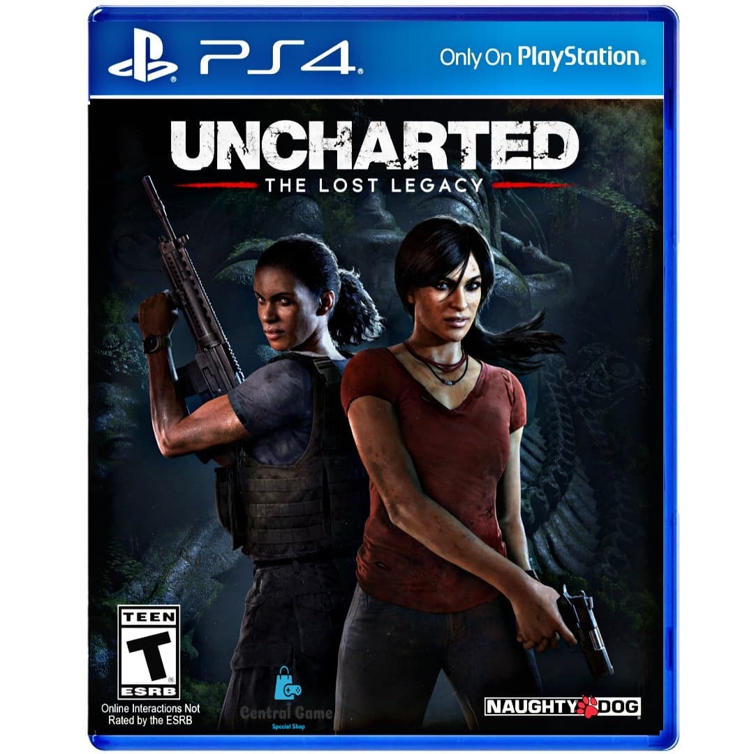 دیسک بازی Uncharted The Lost Legacy Ps4 ریجن آل آکبند