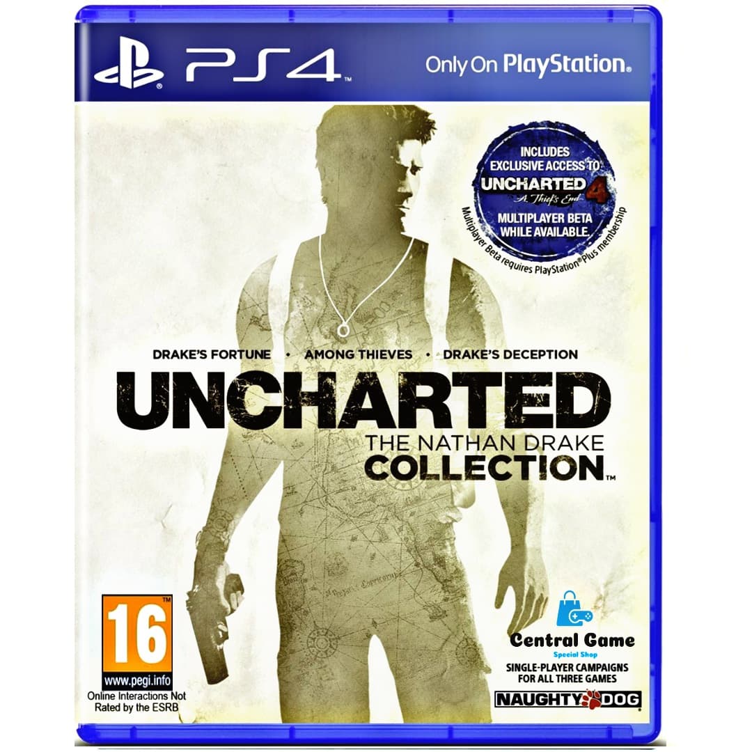دیسک بازی Uncharted The Nathan Drake Collection Ps4 آکبند