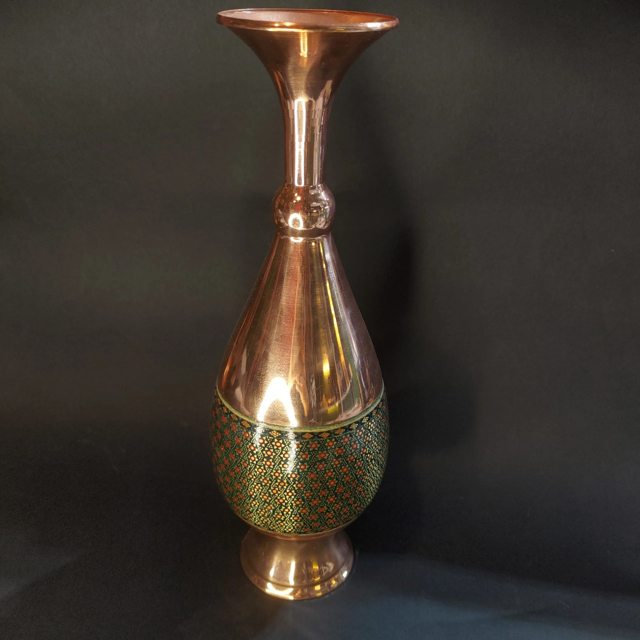 گلدان مس خاتم سایز 30