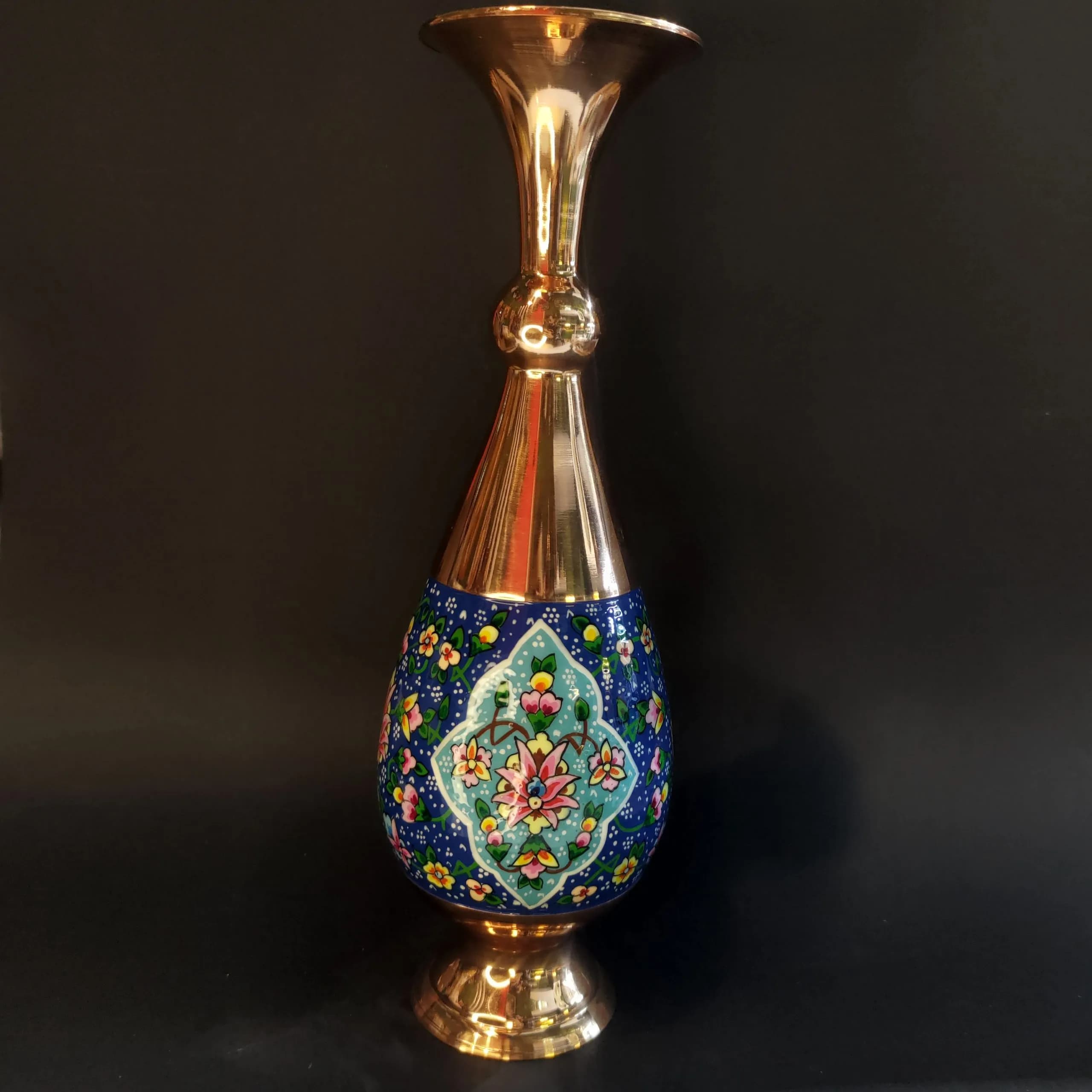 گلدان مس پرداز سایز 30 — تصویر ۵