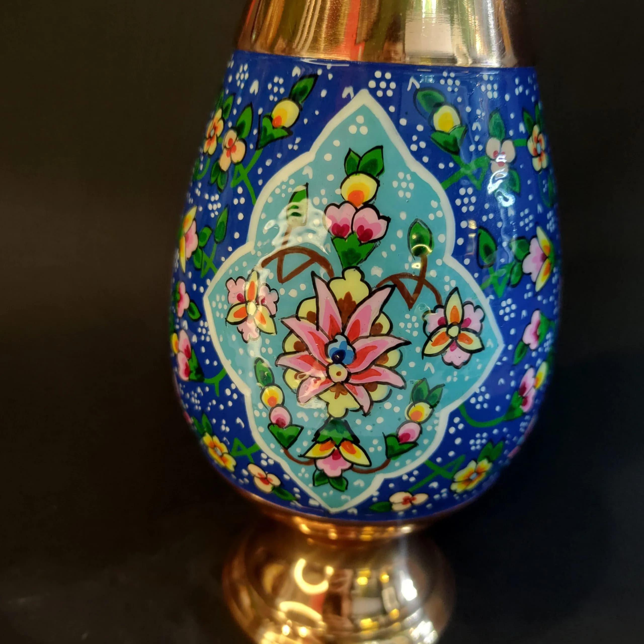 گلدان مس پرداز سایز 30 — تصویر ۲