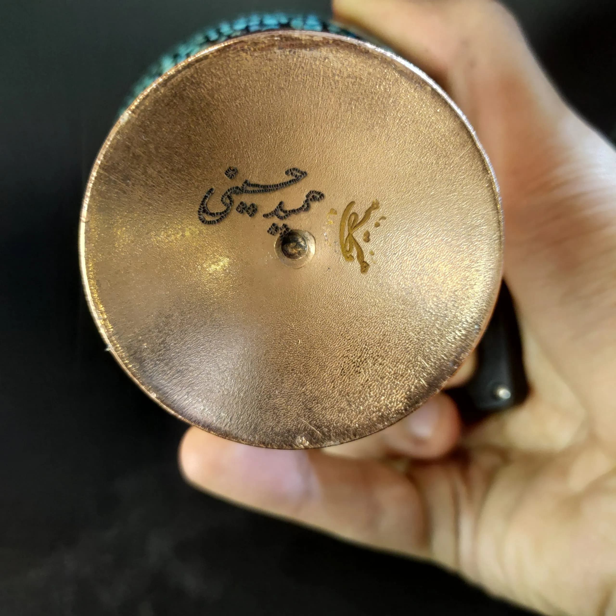 گلدان فیروزه کوب نانو شده سایز 20 — تصویر ۳