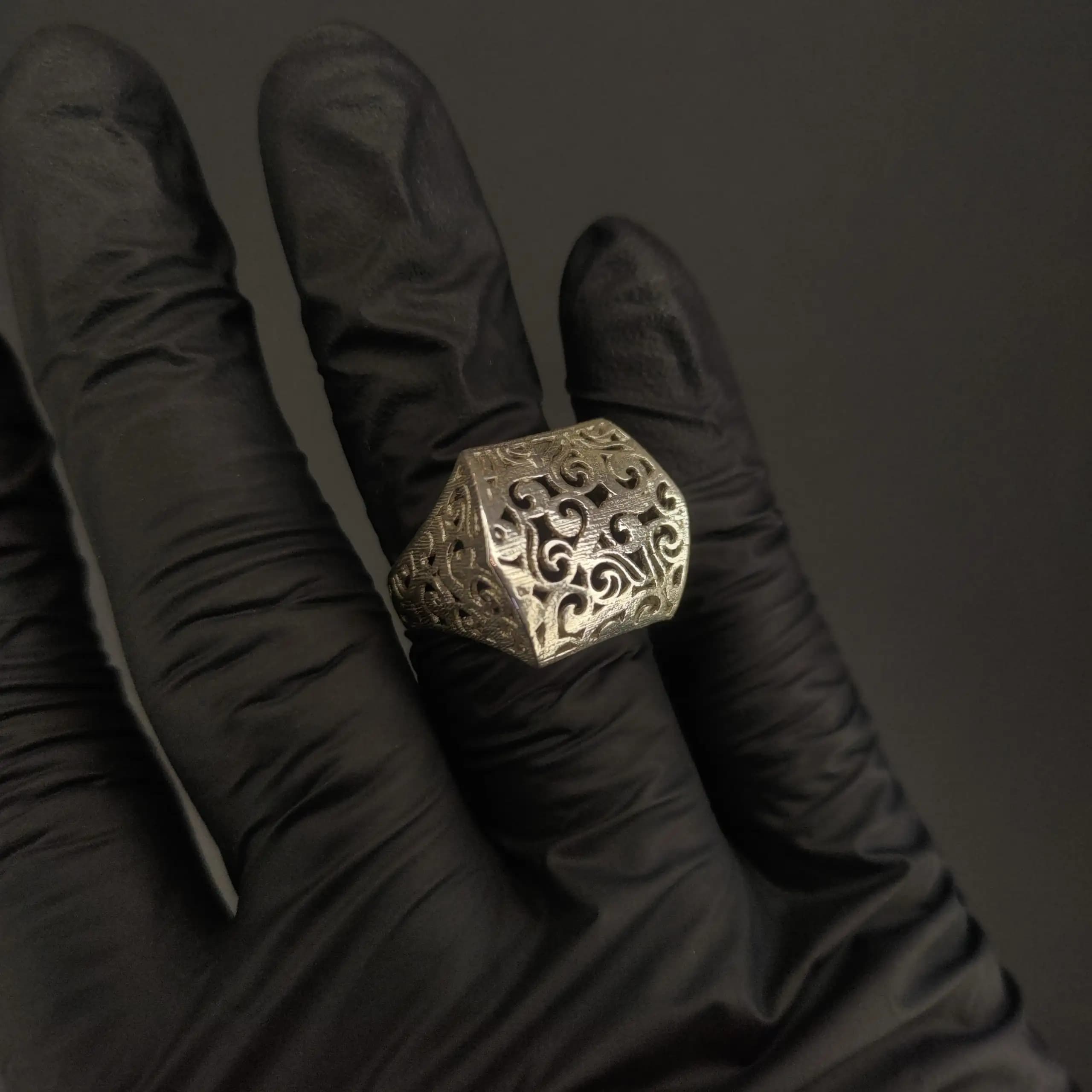 انگشتر ایتالیایی نقره زنانه