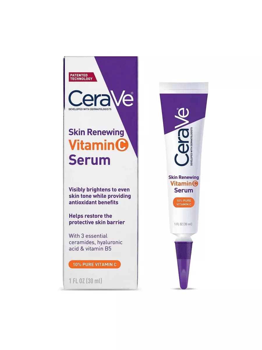 سرم ویتامین سی سراوی Skin Renewing CeraVe — تصویر ۲