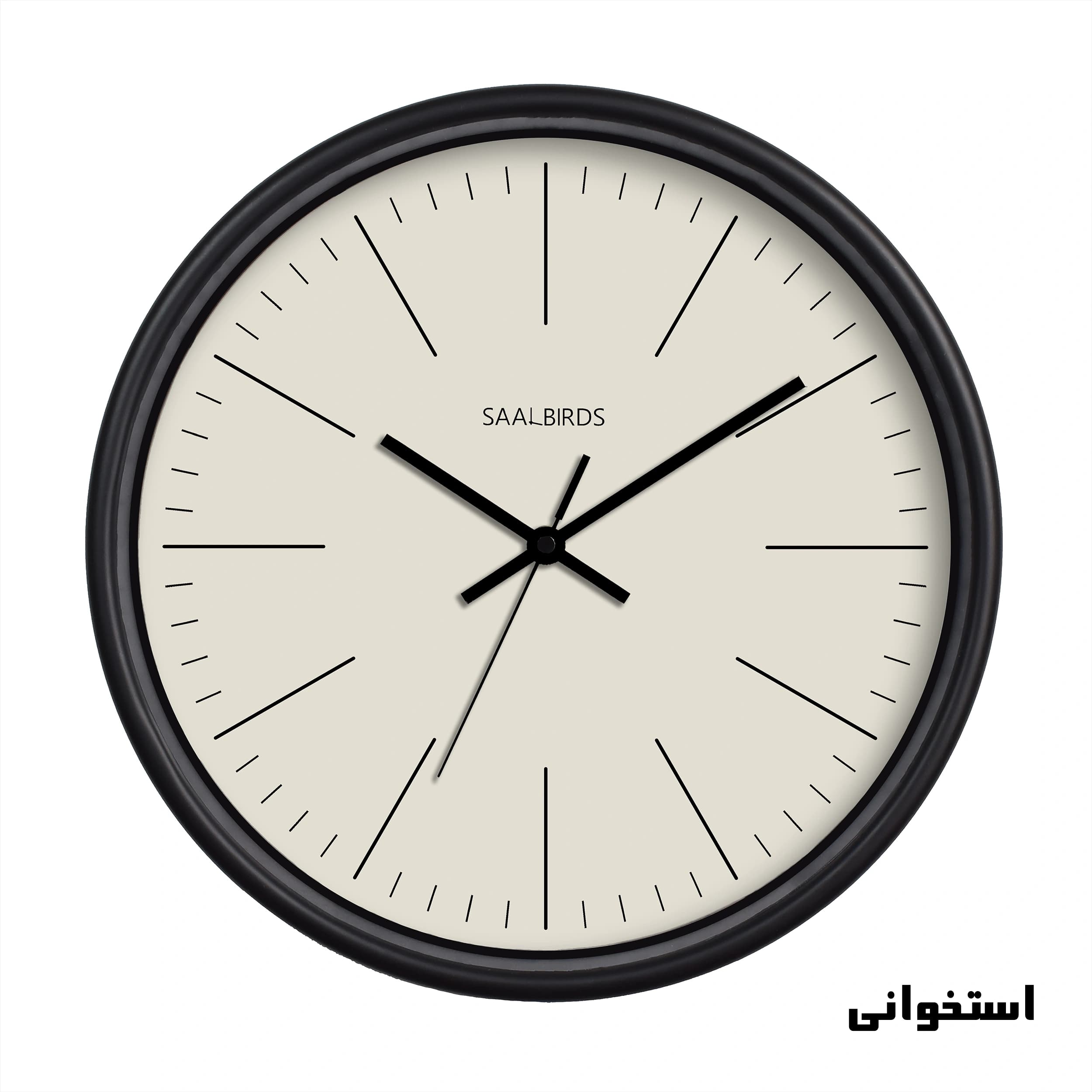 ساعت دیواری سال بردز طرح مینیمال مدل CW-443 — تصویر ۲