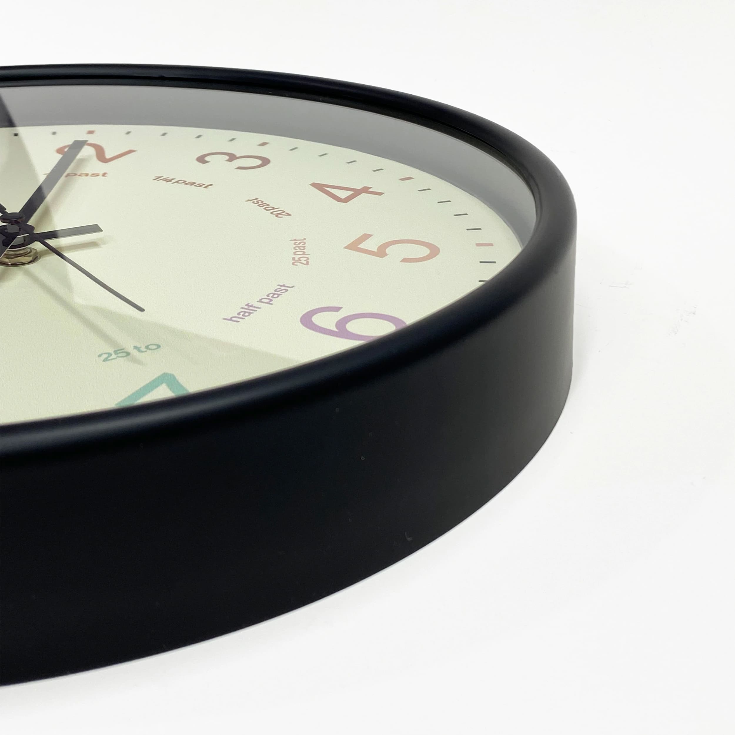 ساعت دیواری سال بردز طرح مینیمال رنگی رنگی مدل CW-colorful clock — تصویر ۵