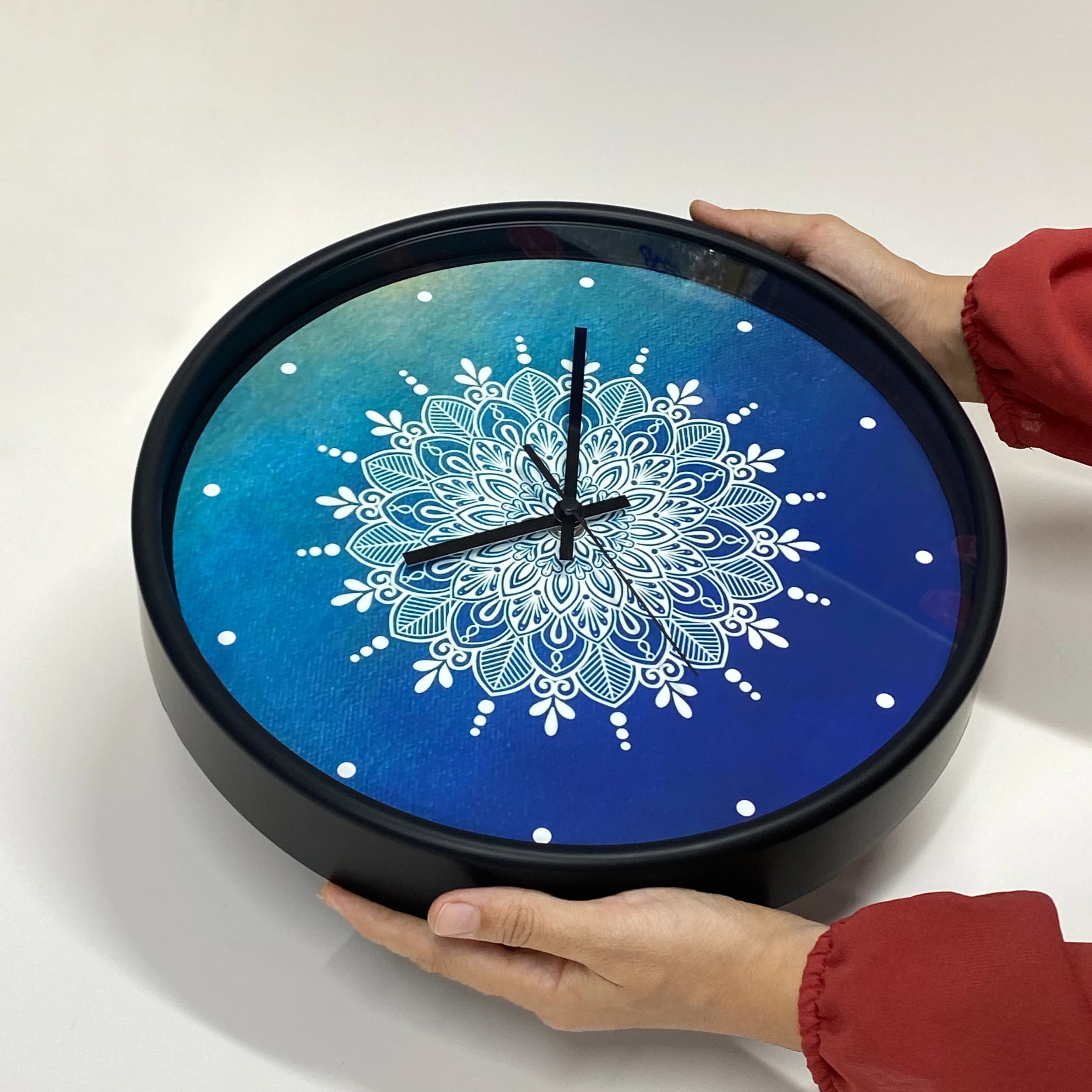 ساعت دیواری سالبردز طرح ماندالا مدل CW-Mandala — تصویر ۲