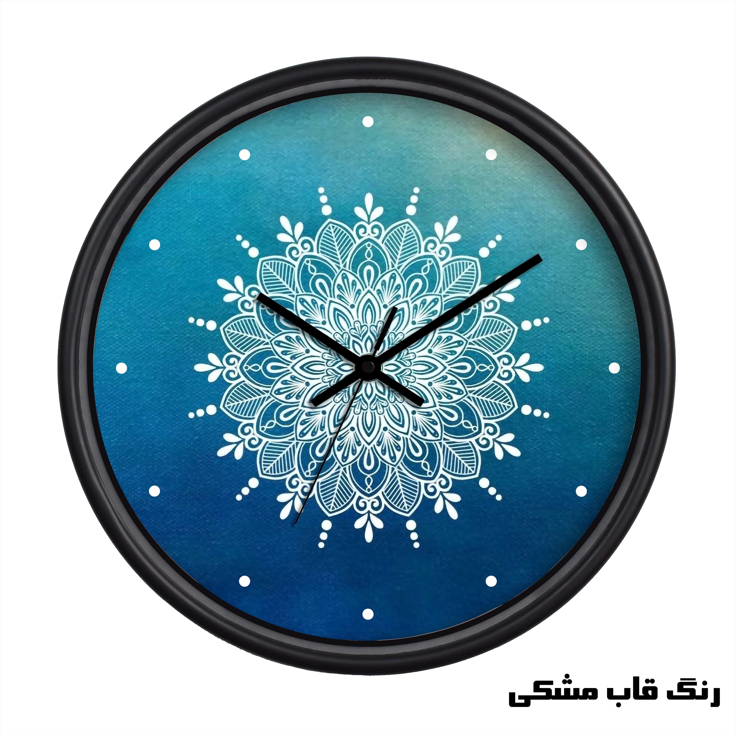 ساعت دیواری سالبردز طرح ماندالا مدل CW-Mandala — تصویر ۳
