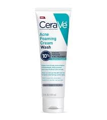 فوم شستشوی ضدجوش سراوی با ۱۰% بنزوئیل پراکسید CeraVe