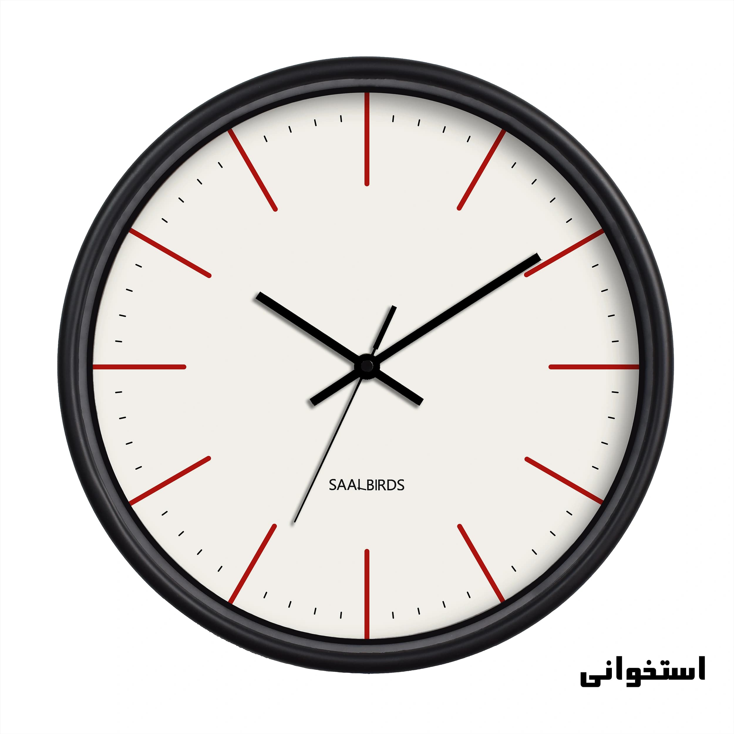 ساعت دیواری سال بردز طرح مدرن مدل CW-343 — تصویر ۲