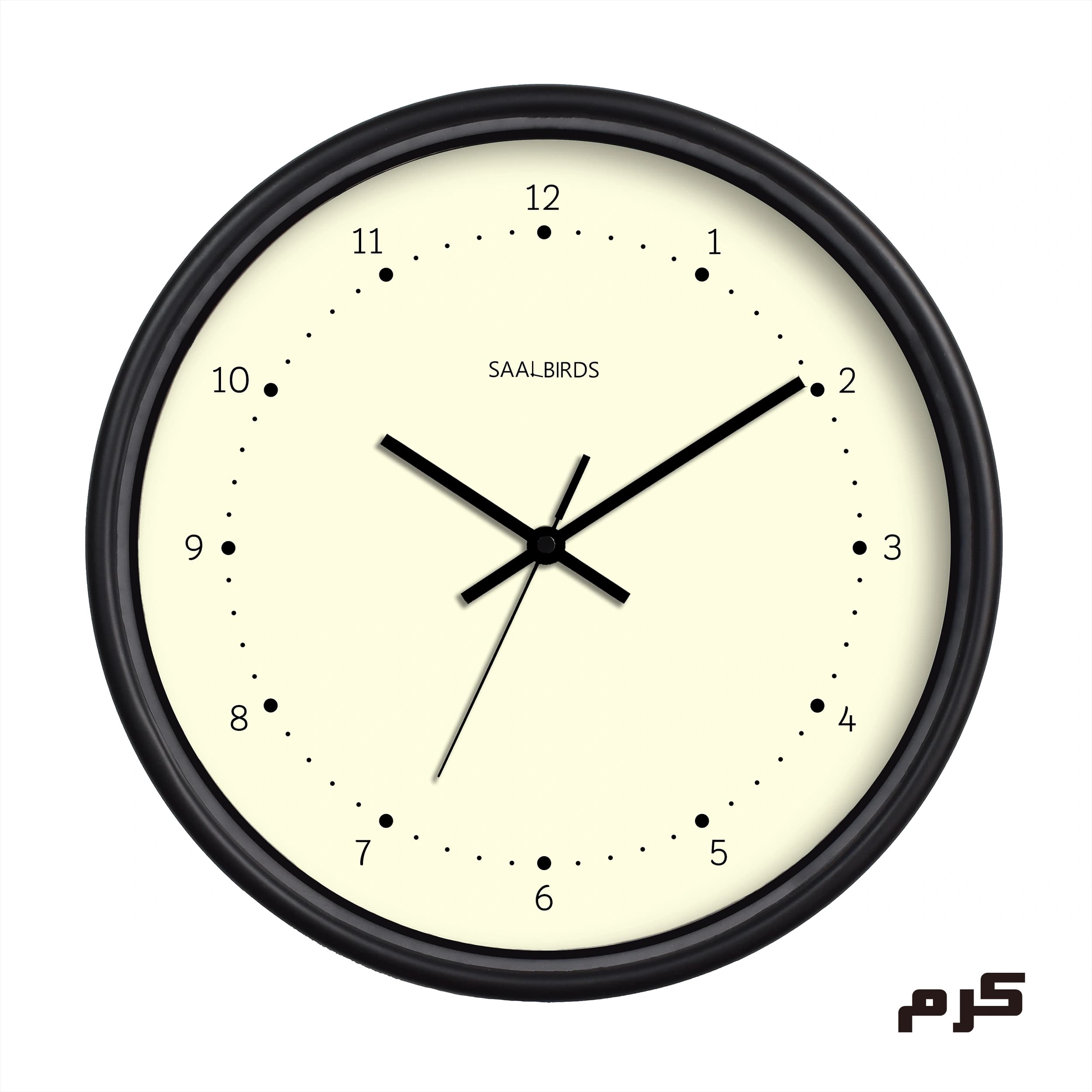 ساعت دیواری سال بردز طرح مینیمال CW-179 — تصویر ۵